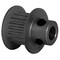 B&B Manufacturing 19-2P06-6FA2, Timing Pulley, Aluminum, Clear Anodized 19-2P06-6FA2 - alternate 1